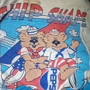 Pepsi Ship Shape Bear Graphic Tee